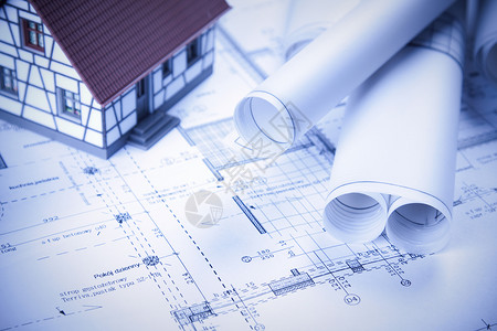 建筑结构概念工具蓝图建设者木匠房子数数图纸统治者工程预算背景图片