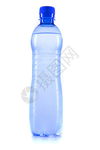 水瓶玻璃瓶装塑料生活茶点飞沫液体口渴瓶子蓝色高清图片