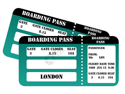 来宾证设计伦敦2012年登机证背景