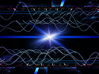 科技进步网格运动计算速度算术技术溪流几何学正弦波数字背景图片