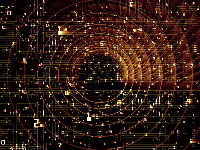 处理数量速度黄色电路科学几何学运动网络墙纸加工信号背景图片