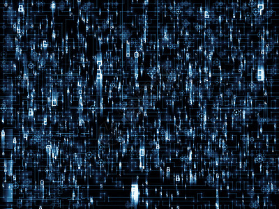 网络的编号速度墙纸网格技术作品运动蓝色流动几何学背景图片