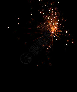独立日庆典用烟花庆典自然光新年火花烟火背景