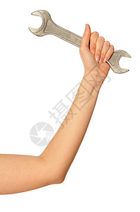 范围宽度工具金属女士螺栓修理修理工手指工人工作扳手高清图片