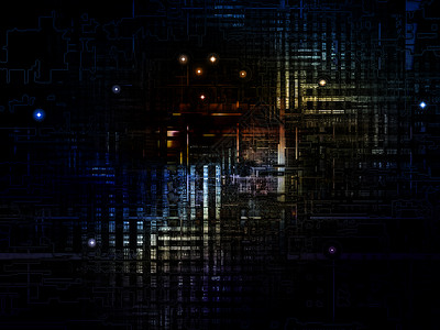 深工业纹质虚拟现实黑色作品开发网格技术背景图片
