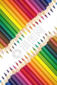 彩色铅笔颜色教育蜡笔背景图片