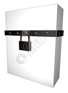 框中键和挂锁金属警卫秘密力量盒子安全铆钉木板锁孔条纹背景图片