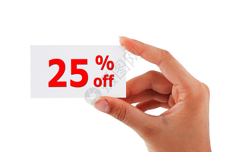 折扣卡横幅拇指价格广告红色绘画女性零售标签商业背景图片