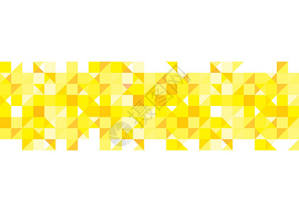 黄色几何三角形黄黄色模式背景背景