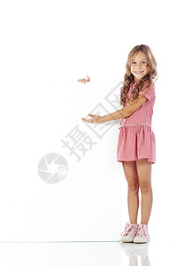 空白板儿童女士女性女孩童年海报裙子控制板孩子白色卷曲背景图片