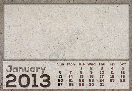 可编辑元素2013 日历棕质正方形垃圾笔记数字规划师季节笔记纸时间日记白色背景