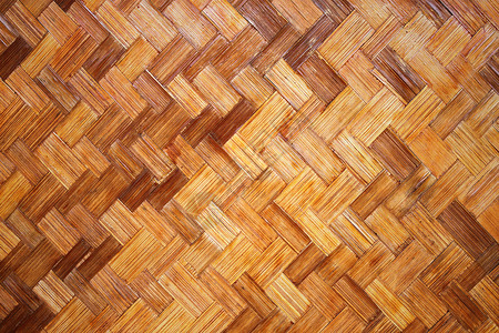 竹布木质材 泰文手工宏观房子稻草墙纸竹子乡村风格植物传统地面背景