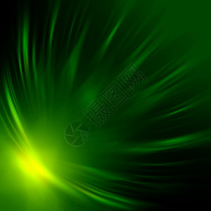绿绿灯星星艺术镜片插图光束朗讯闪光火球射线卷曲背景图片