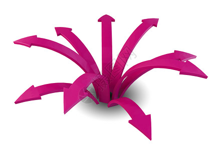 粉色插图箭头粉粉箭头运动网络金融团体商业领导者团队橙子销售量成功背景