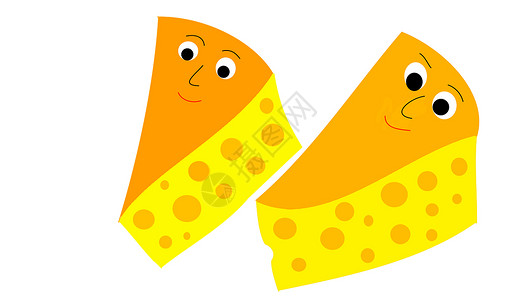 奶酪漫画食品乐趣动画片插图残像卡通片食物背景图片