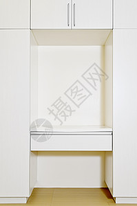 壁柜空带平坦的干净的高清图片