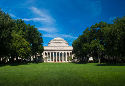 马萨诸塞理工学院学习天空蓝色草地研究所旅行建筑科学柱子技术背景