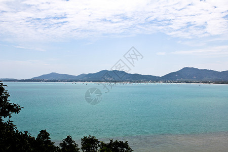 town泰国普吉镇Phuket Town天堂娱乐悬崖海岸线旅游国家天空情调海景丛林背景