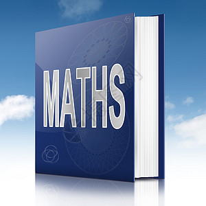 数学封面数学书总和代数几何学教育插图计算学习学校智力概念背景