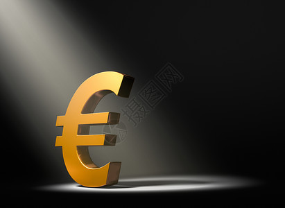 欧元符号欧洲焦点背景