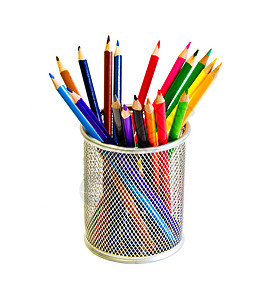 素描金属素材彩色铅笔素描金属学生蜡笔创造力草图染色学校团体教育背景