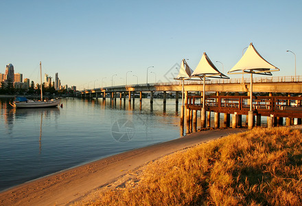 布罗德主海滩澳大利亚高清图片