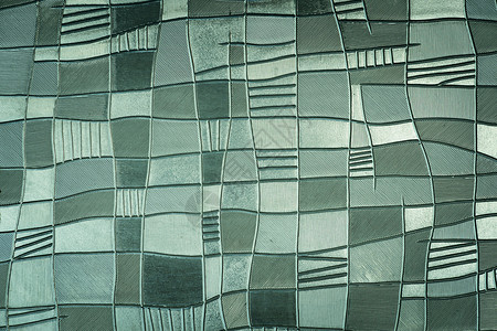 抽象玻璃背景纹理水平材料窗户建筑学差别蓝绿色隐私磨砂背景图片