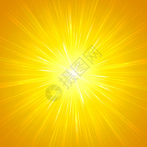 黄色闪耀光线闪耀的黄光射线圆圈辐射辐照耀斑微光坡度火焰光泽艺术背景