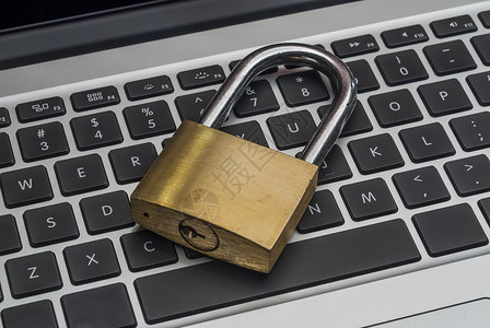 计算机安全电脑安全黑色钥匙鼠标垫家居键盘信息挂锁电子商务系统想法背景