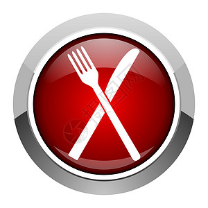 食谱图标食物图标横幅饮食自助餐厨具厨师按钮互联网桌子食谱钥匙背景