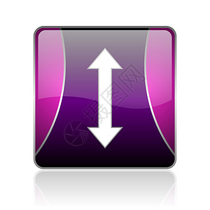 紫色向上箭头紫外平方网络灰色图标商业网站标识互联网按钮钥匙行动白色紫色课程背景