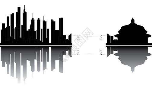 chongqing 天线黑色插图白色绘画摩天大楼天际建筑城市建筑物商业背景