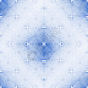 无缝的可排字纹理墙纸白色蓝色正方形几何学星星背景图片