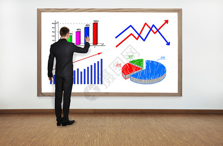 商务步骤图商业图画图方案办公室图表商务老板房间营销人士利润经理背景