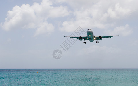 飞机制作飞机着陆吸引力观察员公主制作人巡航假期跑道飞机场旅行支撑背景