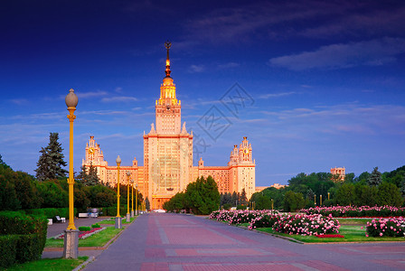 莫斯科国立大学 莫斯科高清图片