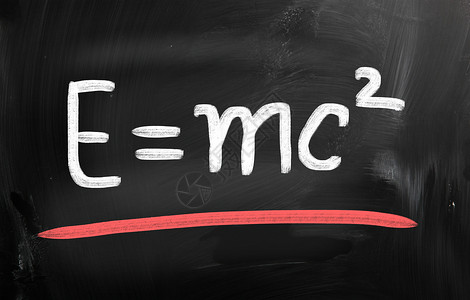 手写公式Emc2 在黑板上用粉笔手写学习解决方案公式物理想像力方程电子数学科学计算背景