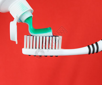 牙刷和牙膏符号隐喻身体医学白色化妆品口腔美容口气生活方式背景图片