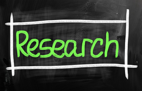 研究科学开发市场调查调查白色粉笔黑板学习实验科学家背景图片
