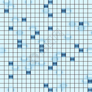 摘要 3d背景金属盘子正方形网格矩阵背景图片