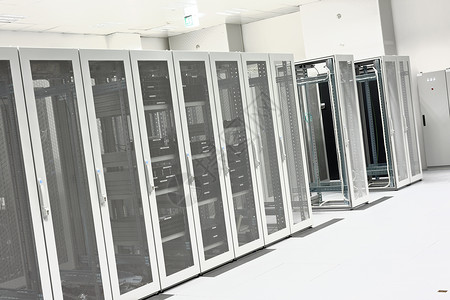 服务器机房清洁工业内置数据贮存数据中心网络服务安全互联网中心硬件托管背景图片