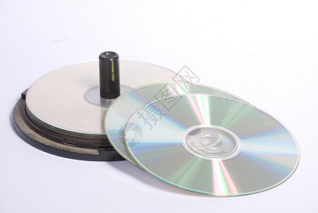 可录音光碟反射音乐光盘软件袖珍圆圈磁盘反光电脑技术背景
