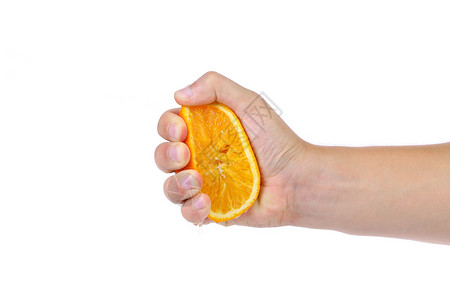 这是非常清爽手挤橘子热带橙子压力工作室水果力量果汁压缩饮食指甲背景