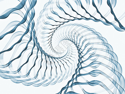 蓝色齿轮曲线齿轮世界几何学工作技术工具数学涡流生产迭代蓝色工厂背景