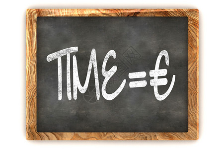 黑板时间金钱工作商业金融方程教育公式背景图片