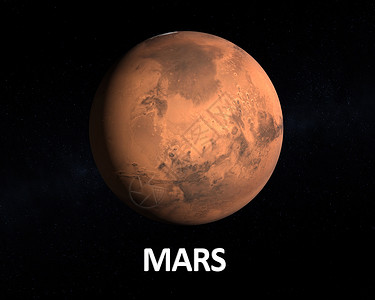 火星空间行星外星人渲染高清图片