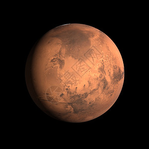 五大行星行星火星太阳宇航员轨道渲染宇宙外星人太阳系科学月亮天文学背景