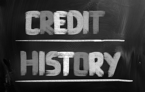 信用史历史概念消费者预算经济数据借款人顾客债务抵押平衡金融银行业高清图片素材