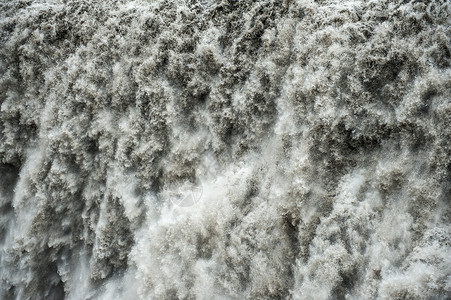 Dettifos 数字流动运动戏剧性蓝色岩石石头影响力溪流海浪力量背景图片