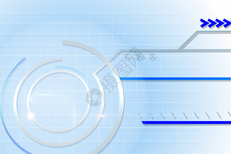 具有圆圈和线条的技术背景计算机灰色蓝色绘图网格计算界面拨号背景图片